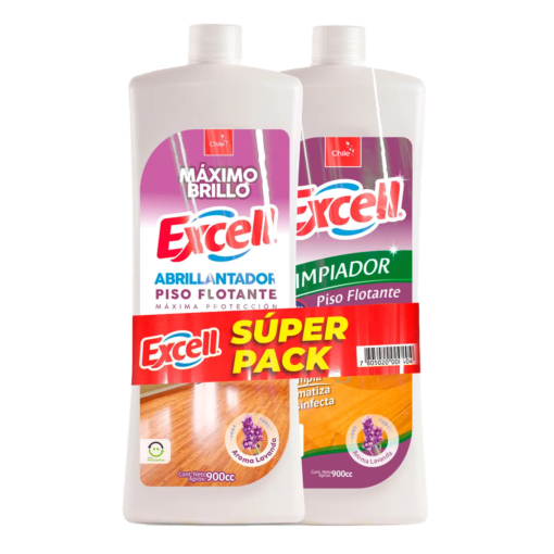Pack Limpia Pisos y Abrillantador Excell 900ML