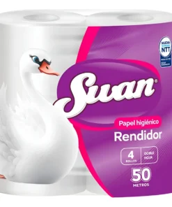 Papel Higienico Swan Rendidor Doble Hoja 50 M X 32 Rollos